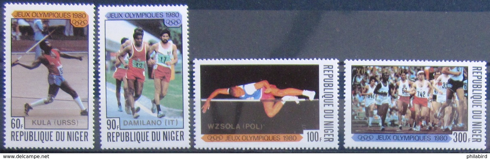 NIGER                       N° 516/519                       NEUF** - Niger (1960-...)