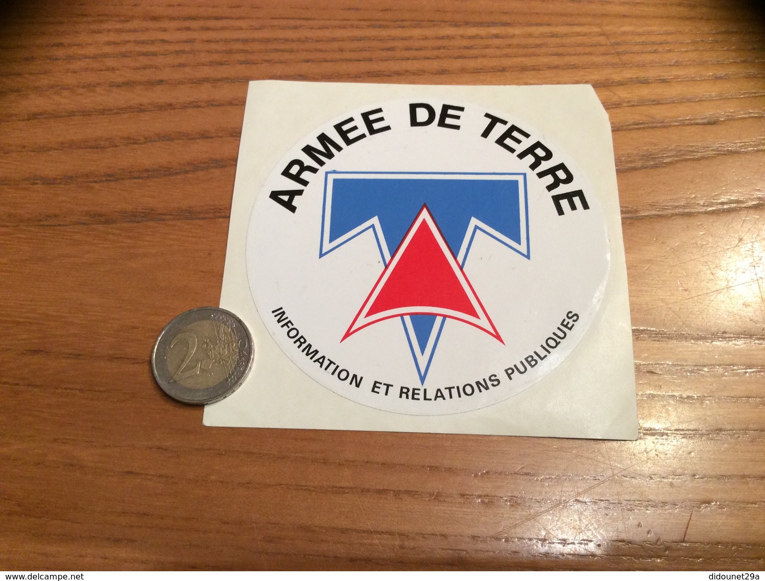 AUTOCOLLANT, Sticker «armée De Terre - INFORMATION ET RELATIONS PUBLIQUES» (militaire) - Pegatinas