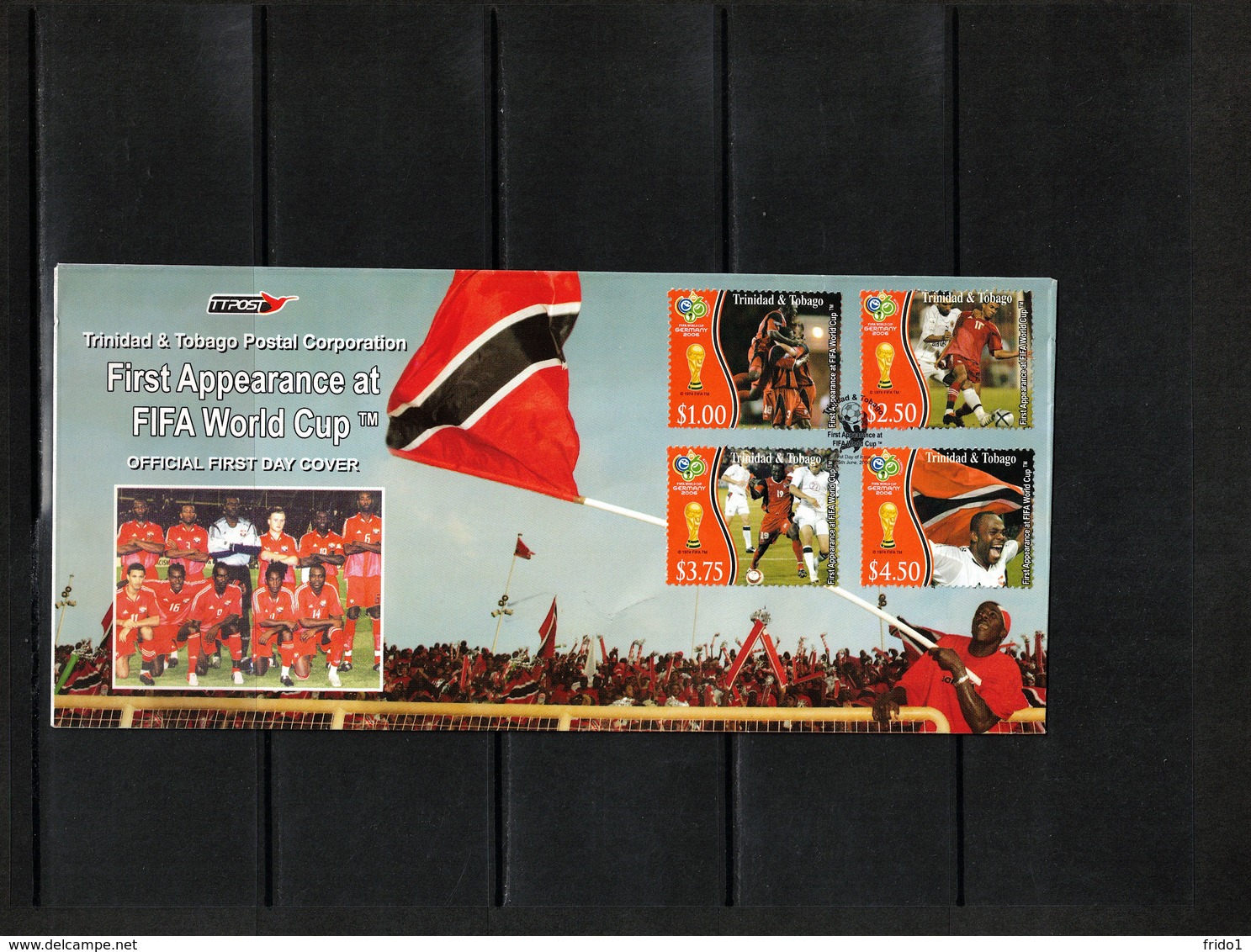 Trinidad And Tobago 2006 World Football Cup Germany FDC - 2006 – Deutschland