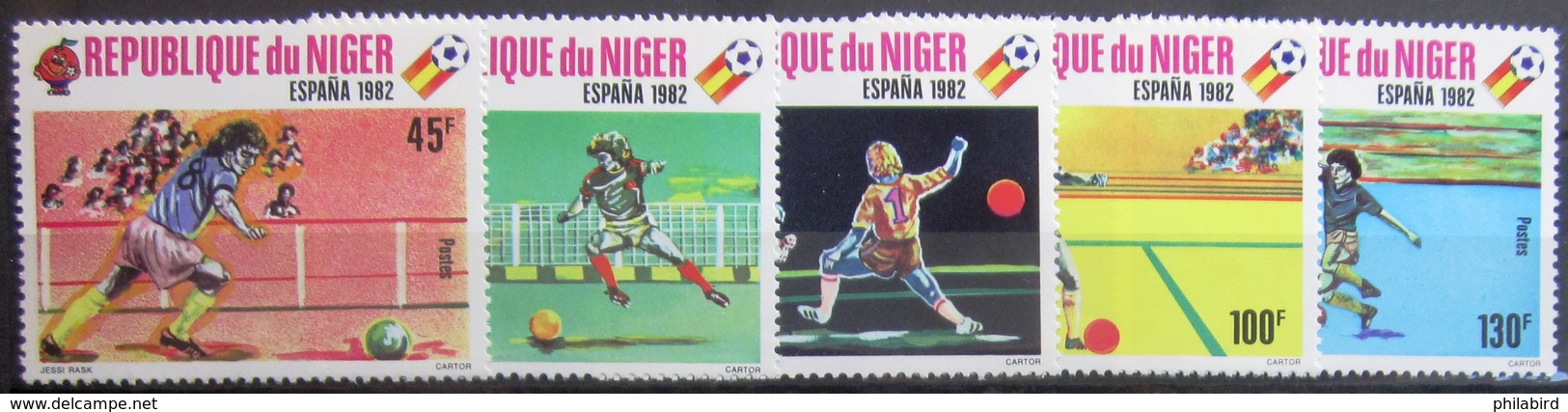 NIGER                       N° 520/524                       NEUF** - Niger (1960-...)