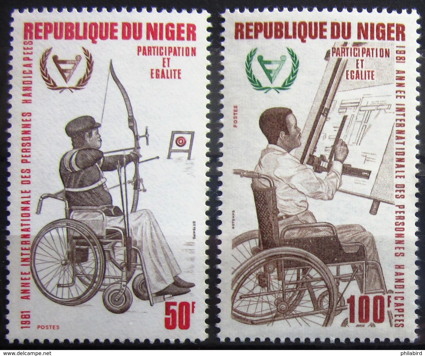 NIGER                       N° 536/537                       NEUF** - Niger (1960-...)