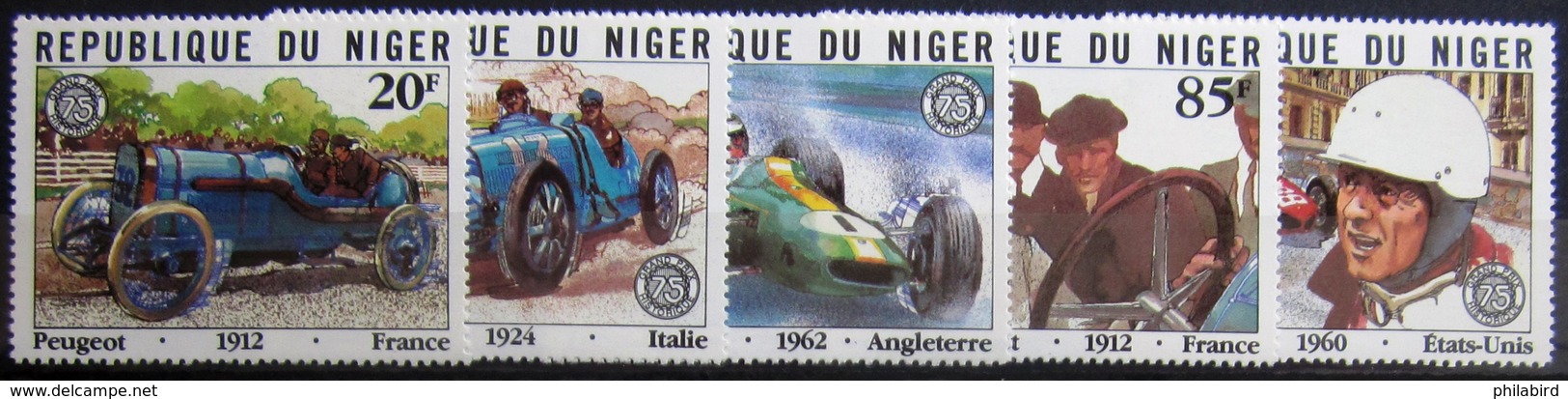 NIGER                       N° 555/559                       NEUF** - Niger (1960-...)