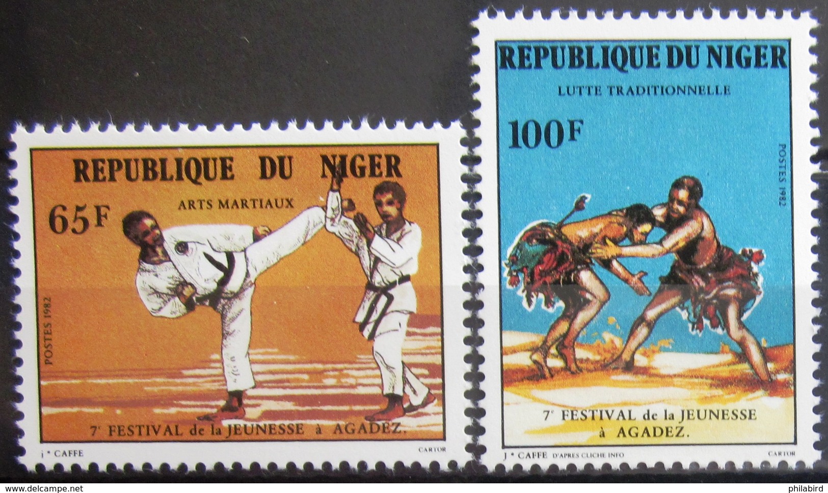 NIGER                       N° 572/573                       NEUF** - Niger (1960-...)