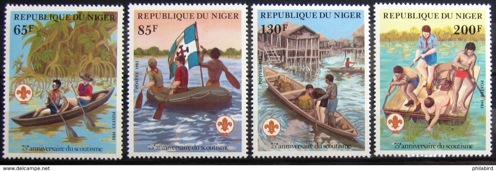 NIGER                       N° 576/579                       NEUF** - Niger (1960-...)