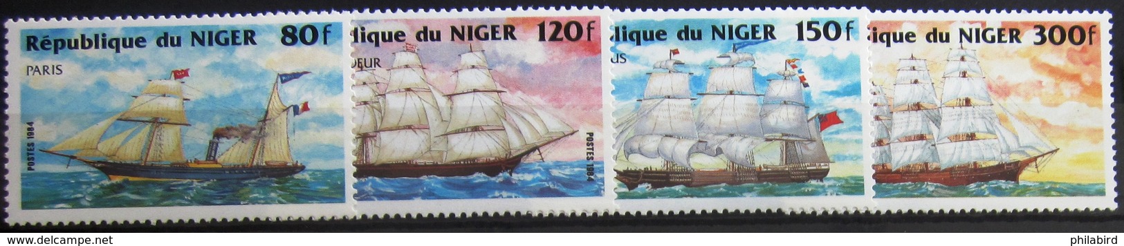 NIGER                       N° 640/643                       NEUF** - Niger (1960-...)