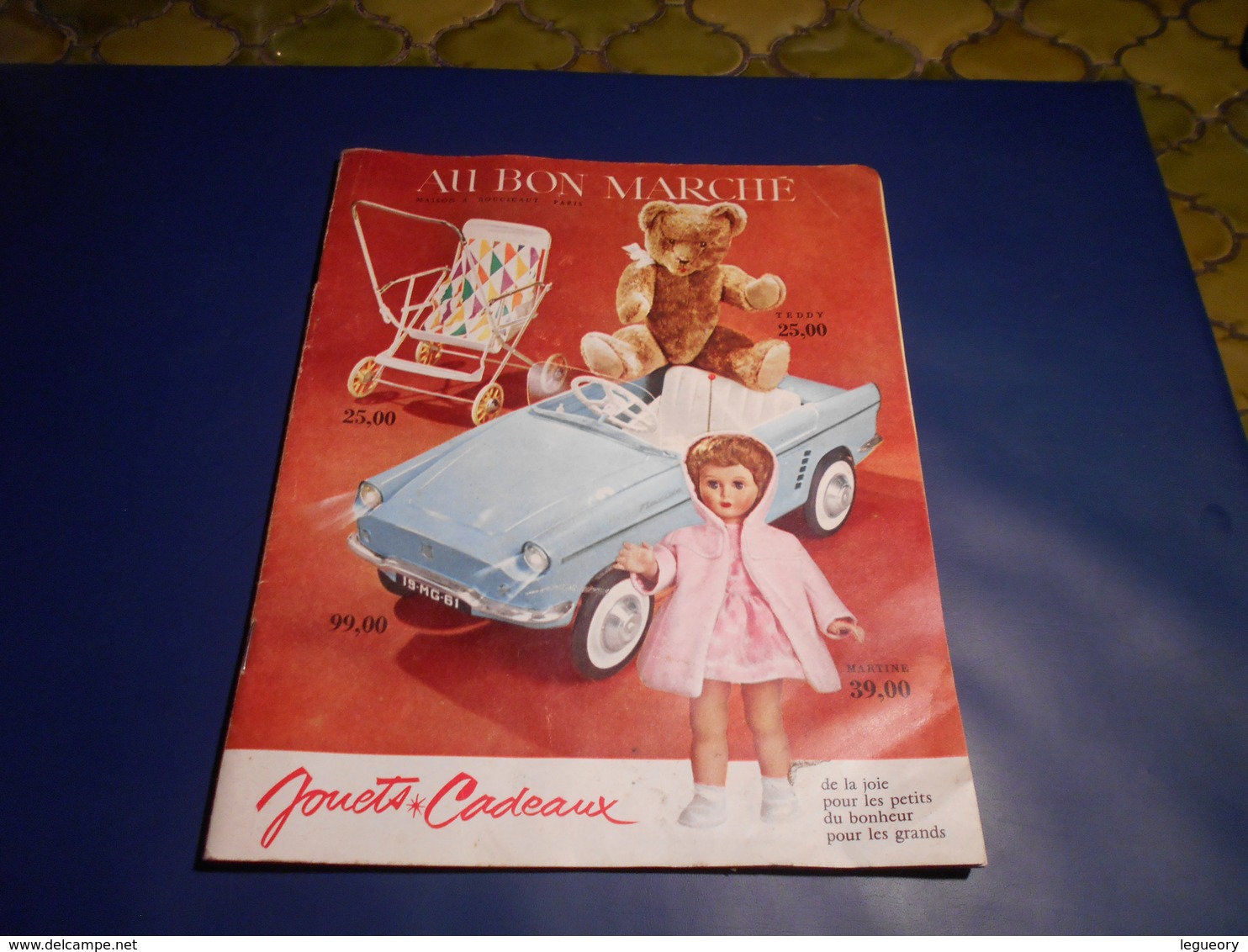 Catalogue De Jouets   Au Bon Marché  Edition De 1960 - Advertising