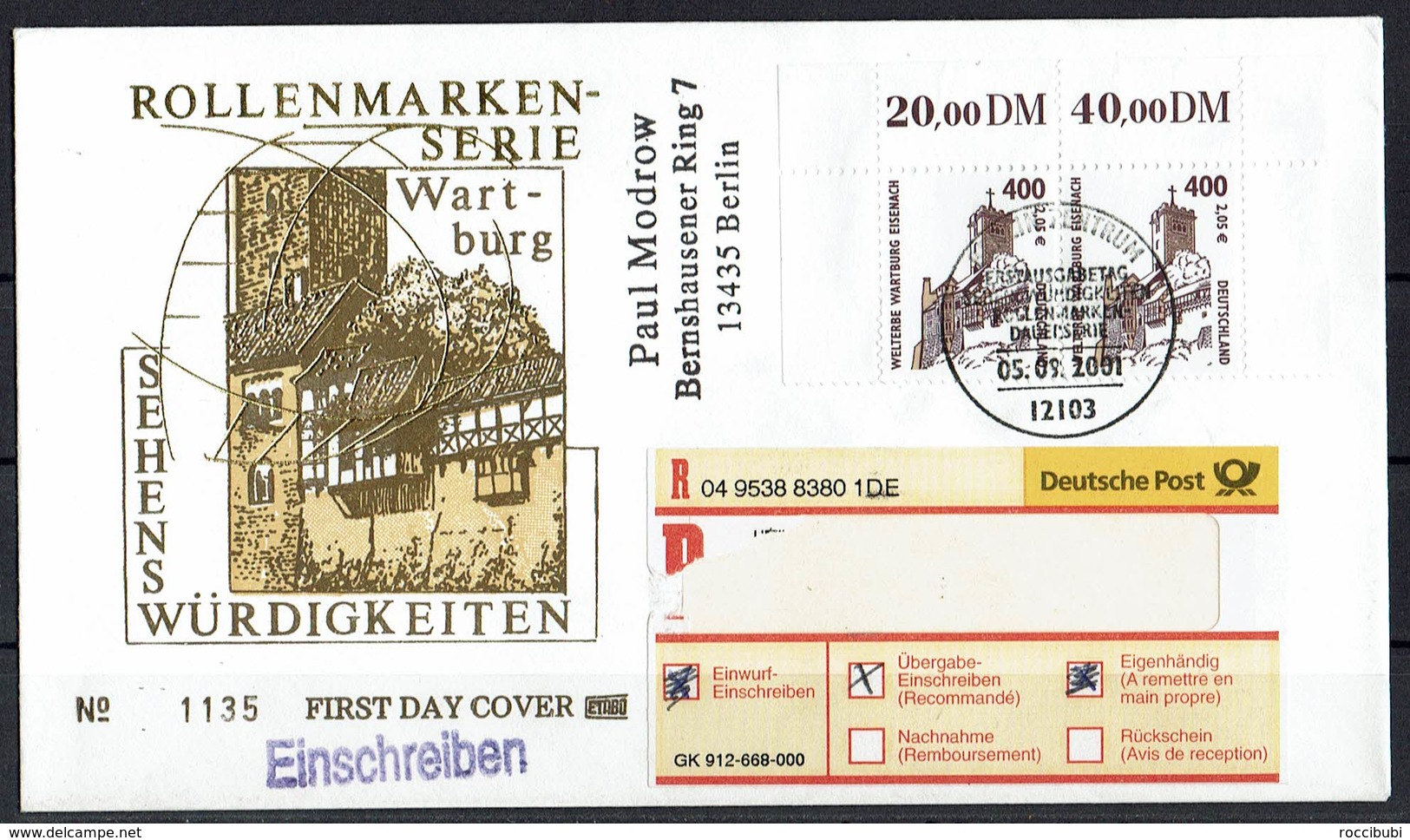 Mi. 2211/2211 FDC - Other & Unclassified