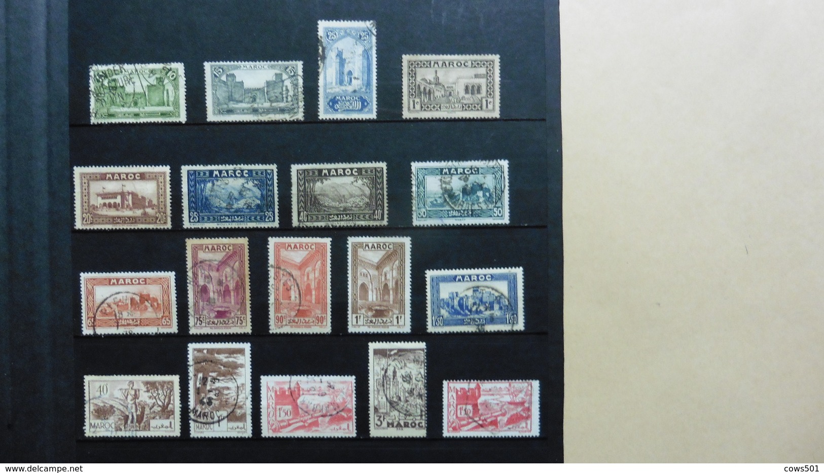 Afrique > Maroc :18 Timbres Oblitérés - Maroc (1956-...)