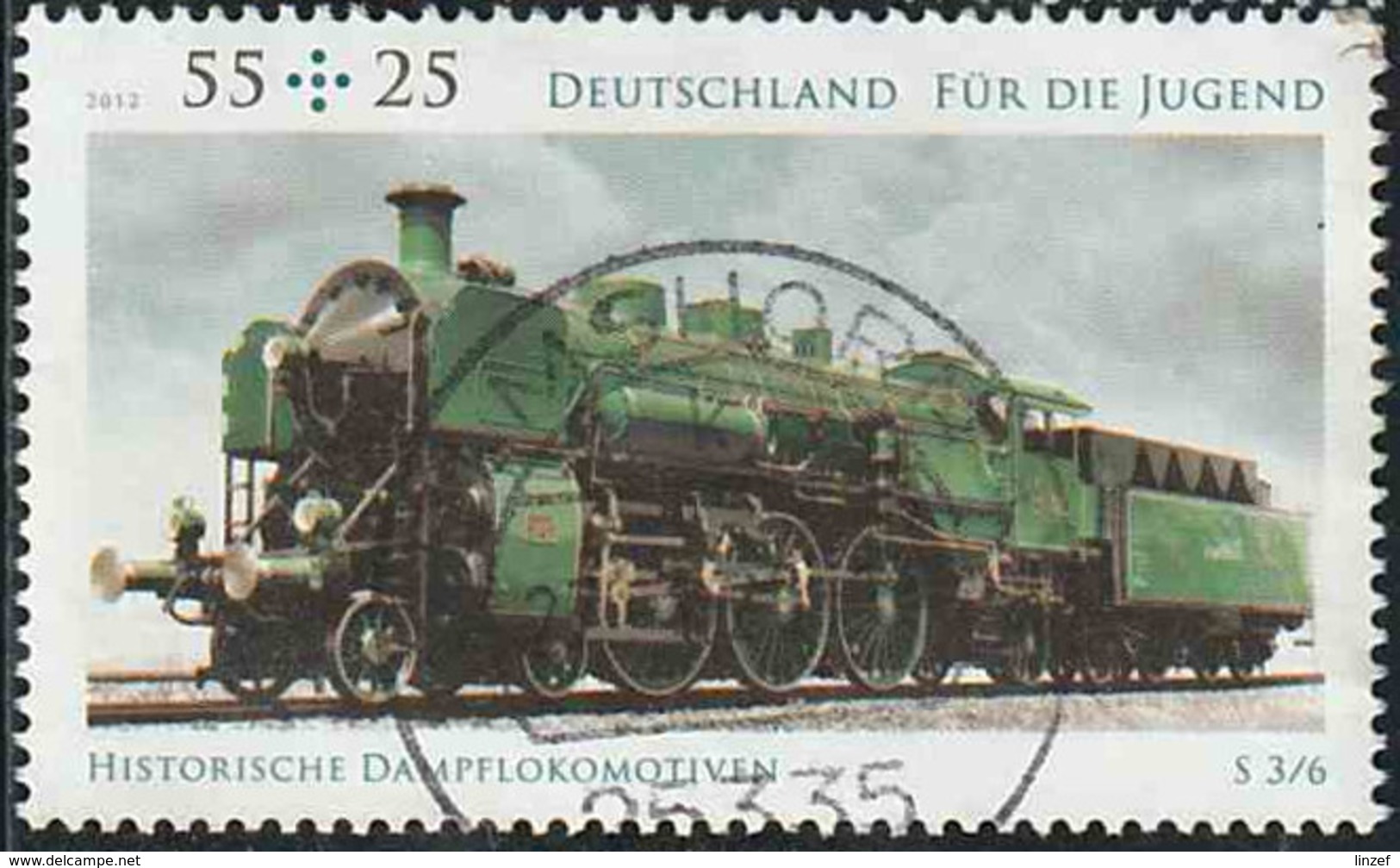 Allemagne 2012 Yv. N°2773 - Locomotive S3/6 - Oblitéré - Used Stamps