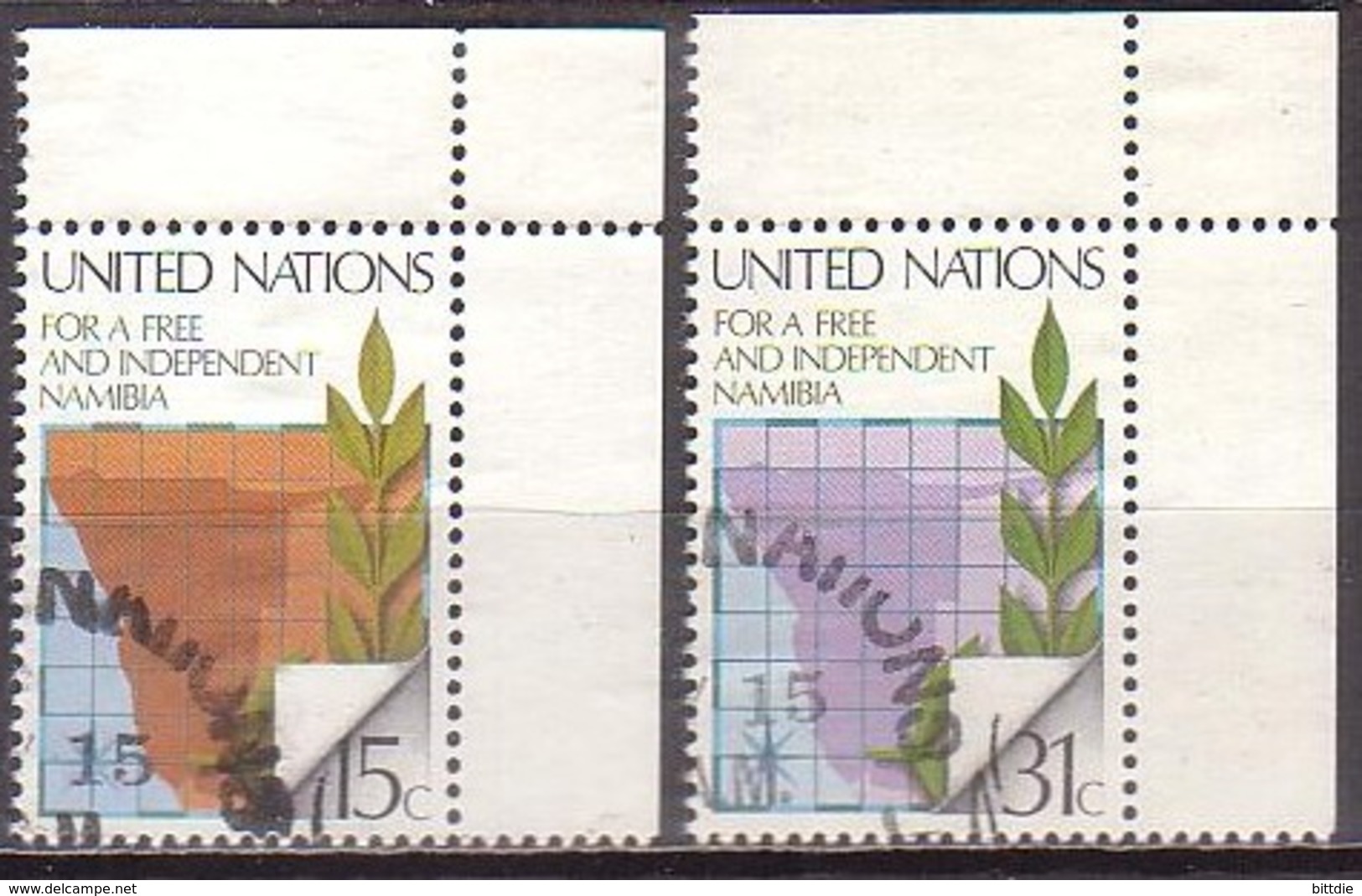 UNO-N.Y.  336/37 ER , O  (K 1790) - Used Stamps