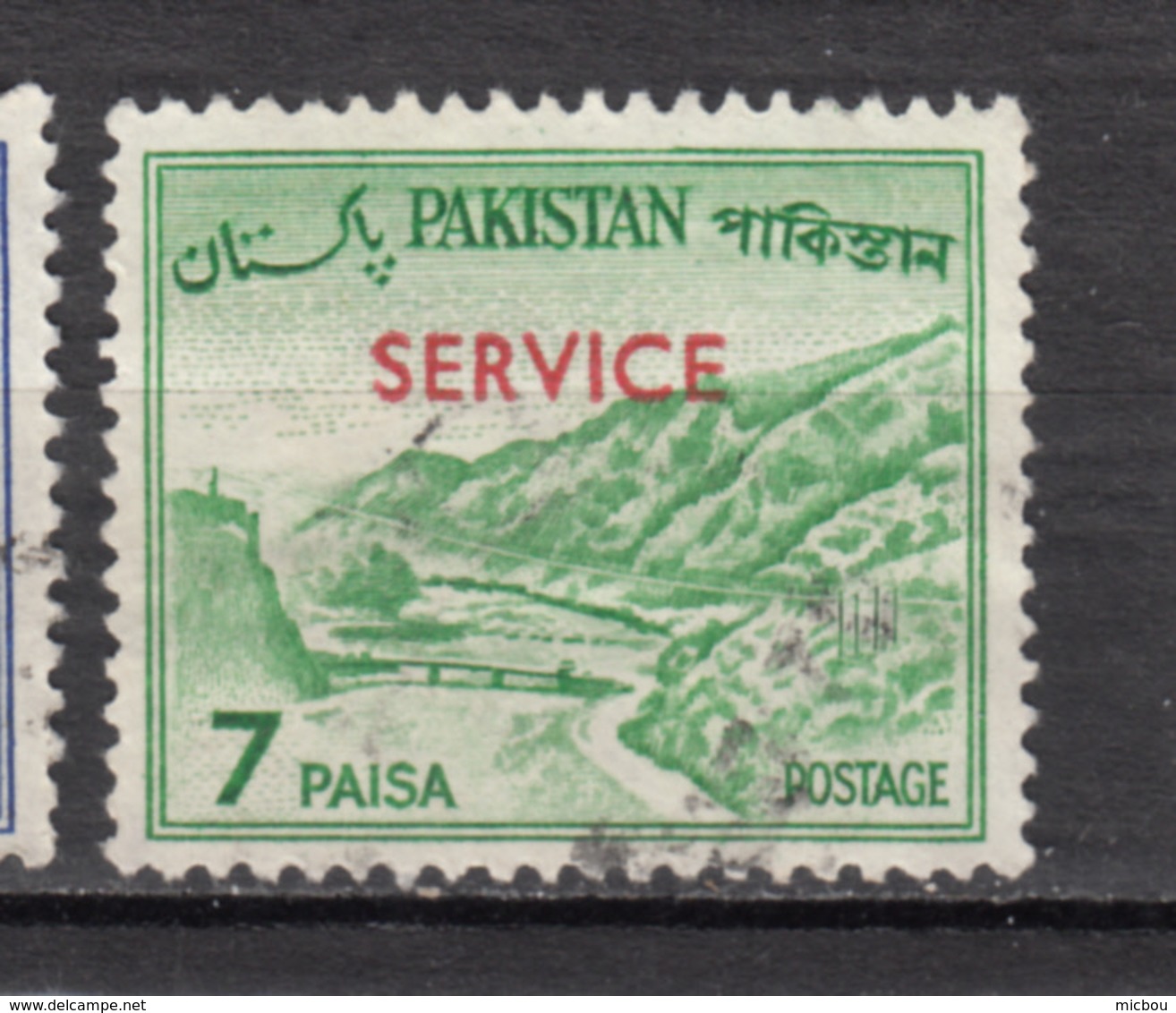 ##2, Pakistan, Khyber Pass, Pont, Bridge, Service, Surimpression, Overprint - Pakistan