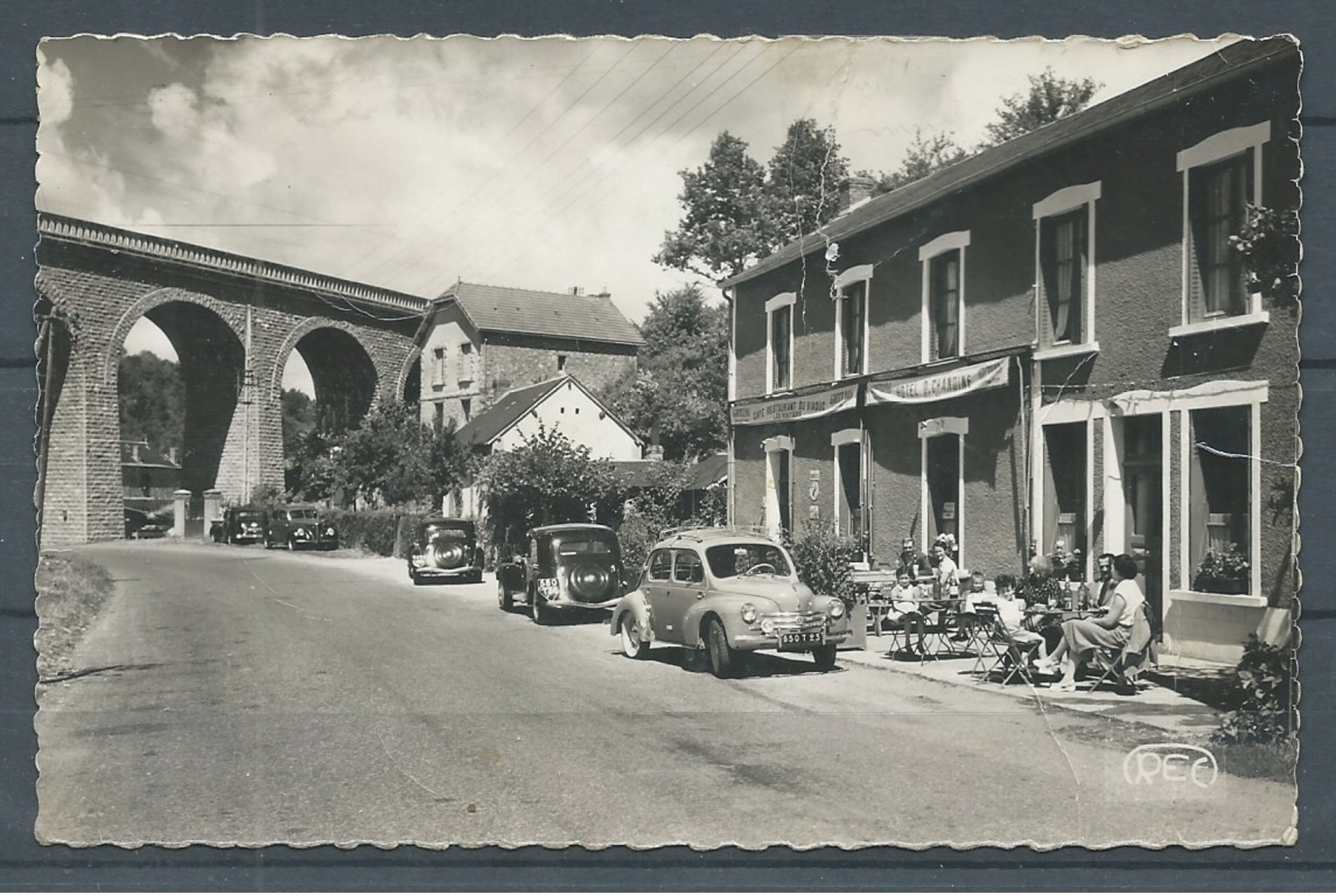 Carte Postale France 1955 Glenic (23) Hotel-restaurant Du Viaduc - Sonstige & Ohne Zuordnung