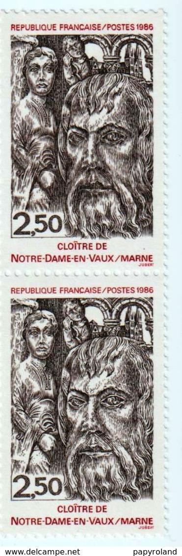 TIMBRES - VARIÉTÉS  -  N°2404 A -    DOUBLE FRAPPE   - Neuf  - - Rollen