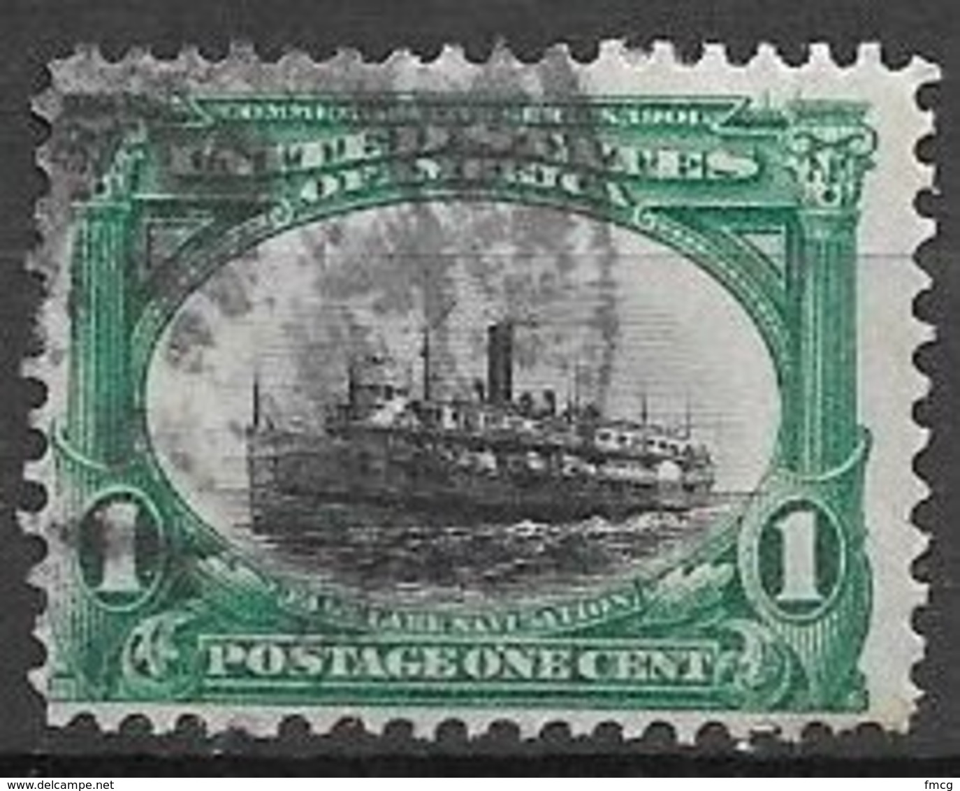 1901 Pan-American Exposition Issue, 1 Cent, Used - Usados