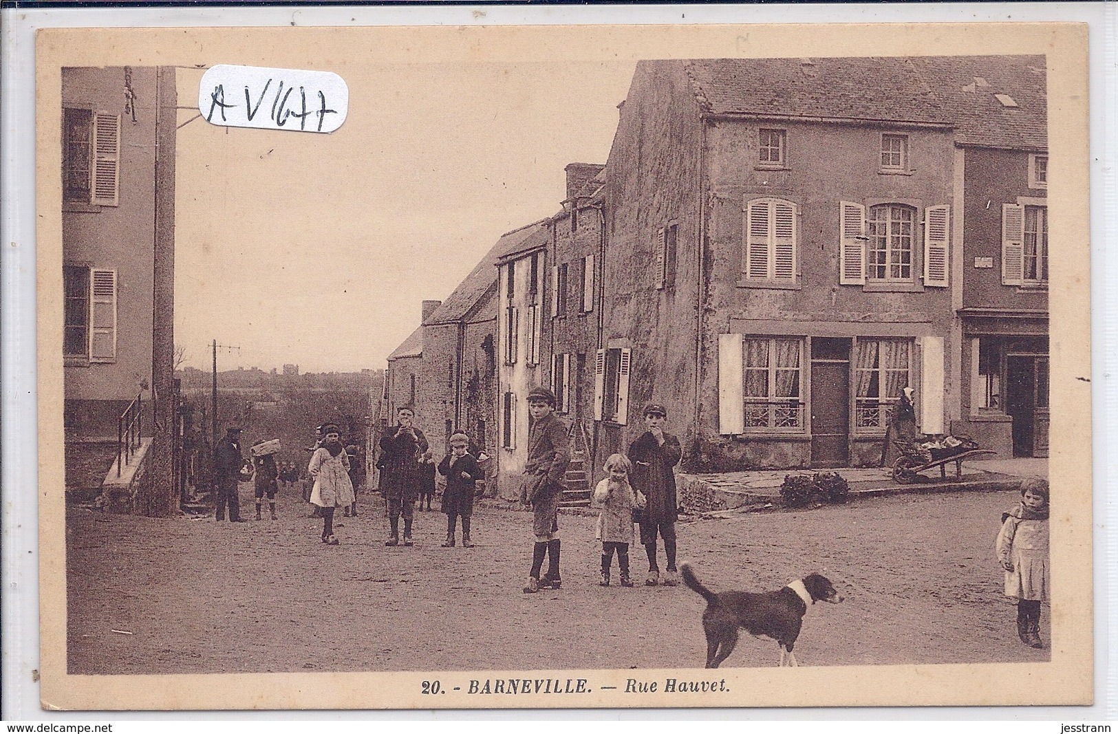 BARNEVILLE- RUE HAUVET - Barneville