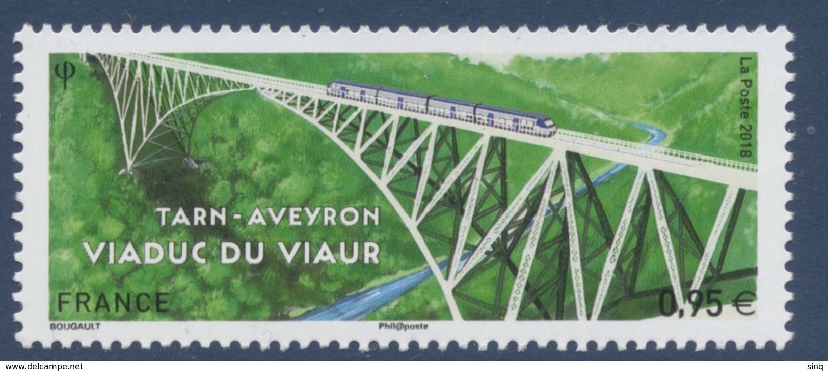 N° 5247 Viaduc De Viaur Faciale 0,95 € - Unused Stamps