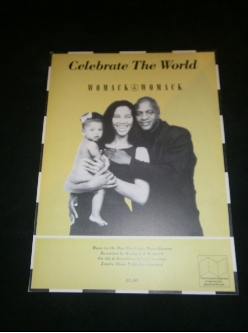 SHEET MUSIC Womack & Womack Celebrate The World - Sonstige & Ohne Zuordnung