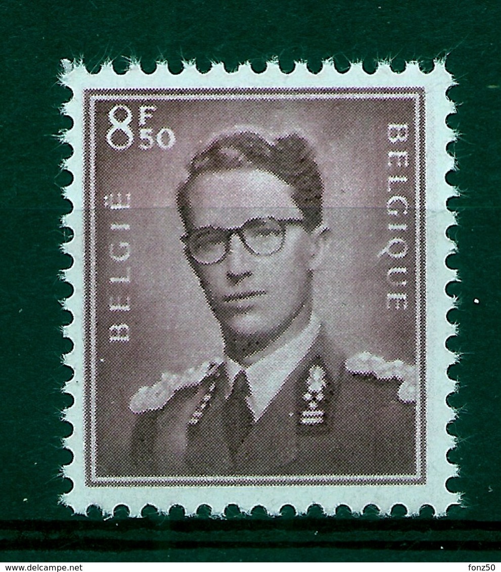 BELGIE Boudewijn Bril * Nr 1072  (8) * Postfris Xx - 1953-1972 Lunettes