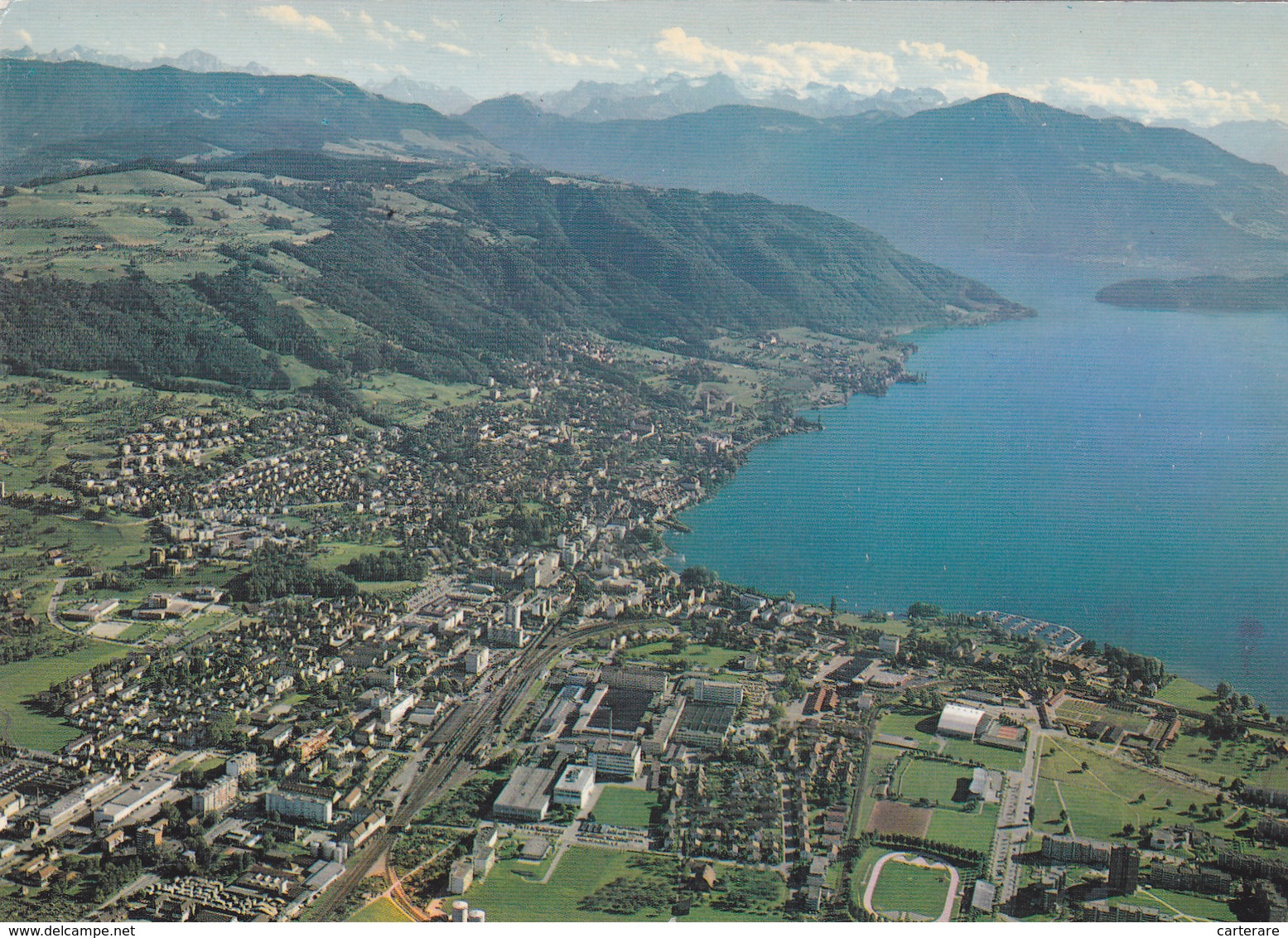 SUISSE,HELVETIA,SWISS,SWITZERLAND,SVIZZERA,SCHWEIZ ,ZOUG,ZUG,VUE AERIENNE - Zugo