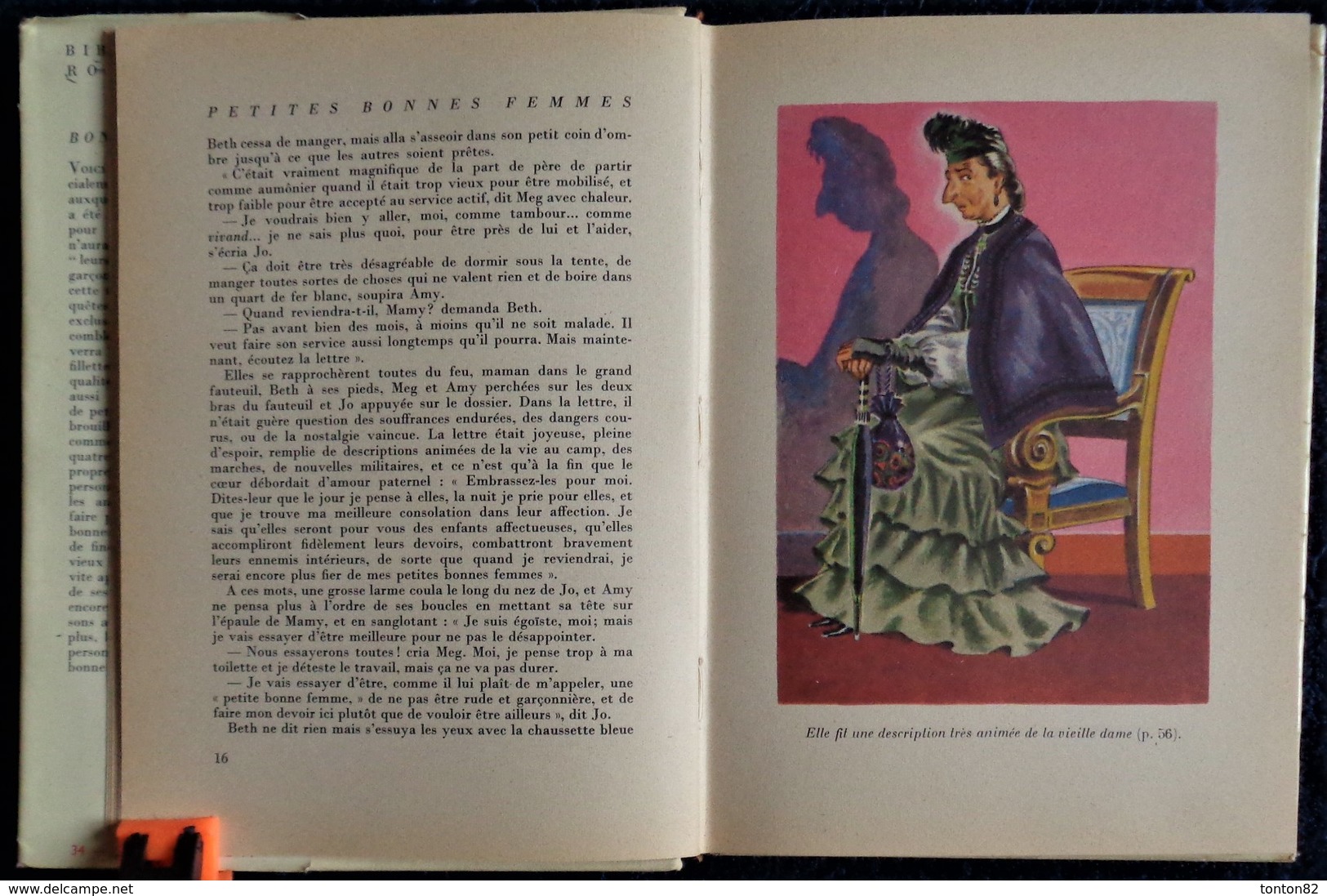 Louisa M. Alcott - Petites Bonnes Femmes - Rouge Et Or Souveraine - ( 1952 ) . - Bibliothèque Rouge Et Or