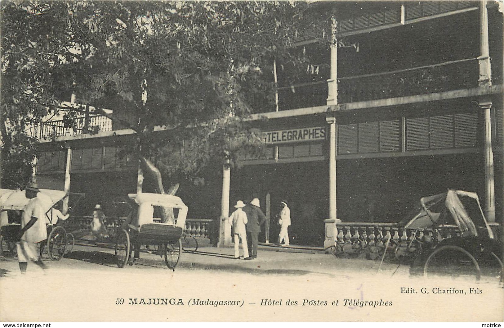 MAJUNGA (Madagascar) - Hôtel Des Postes Et Télégraphes. - Madagascar