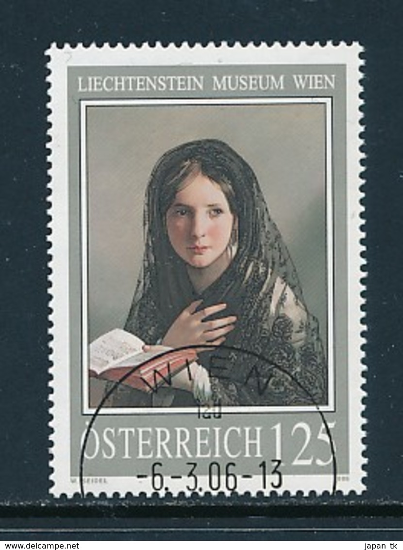 ÖSTERREICH Mi.Nr. 2574 Gemälde Im Liechtenstein-Museum, Wien -used - Gebraucht