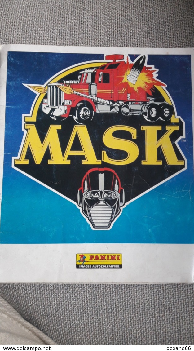 Vignettes Panini Mask 1986 Prix D'une Vignette Au Choix (lot Possible Voir Liste, Envoyez Une Question) - Edition Française