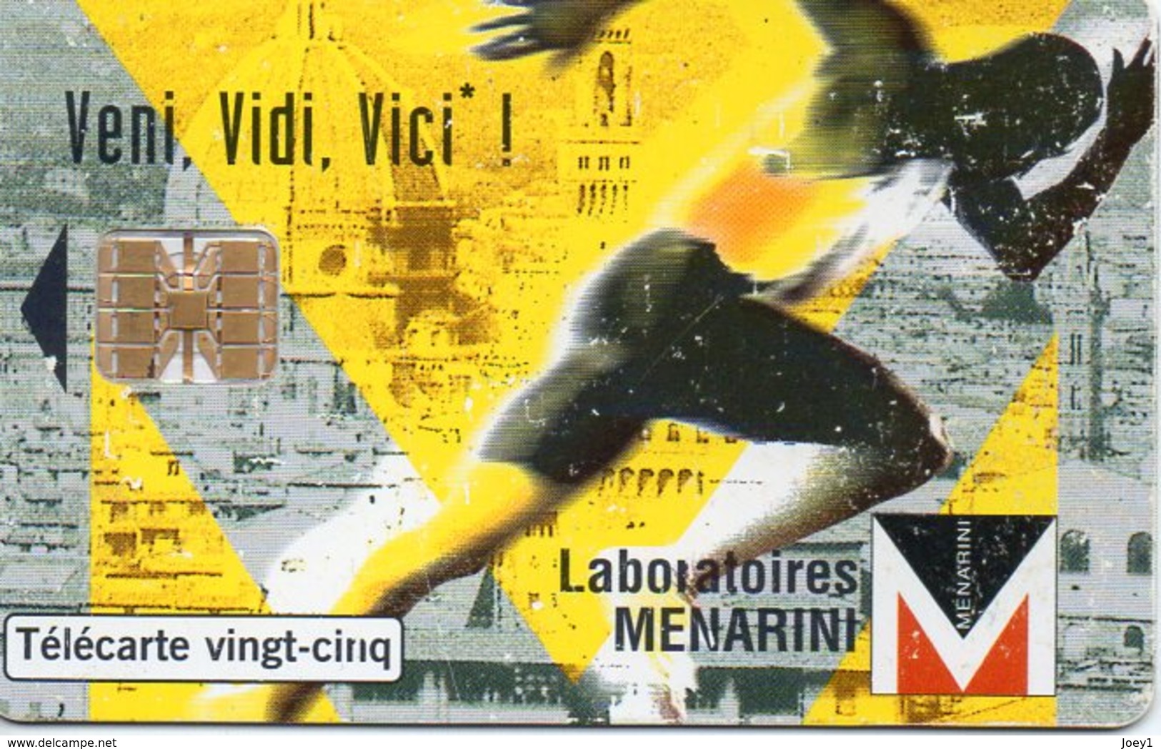Télécarte Privée LABO MENARINI 2600 Ex 02/98 - Publicidad