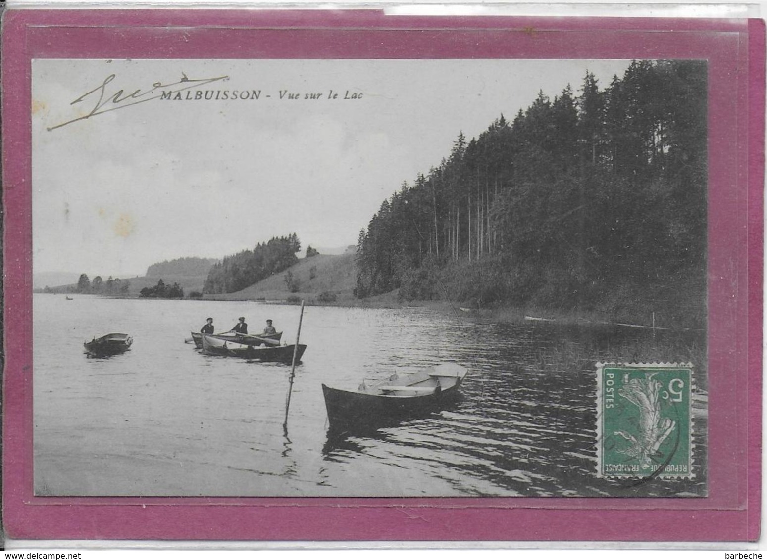 25.- MALBUISSON .- Vue Sur Le Lac - Sonstige & Ohne Zuordnung