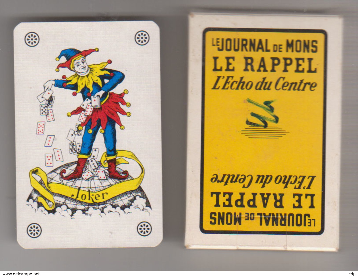 Jeu De Carte Journal De Mons  Rappel - 32 Cards