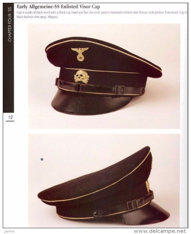 German Headgear In World War II. Auf CD, Volume 2, SS NSDAP Police Civilian Misc A Photo Study Of Hats Helmets,140Seiten - Deutschland