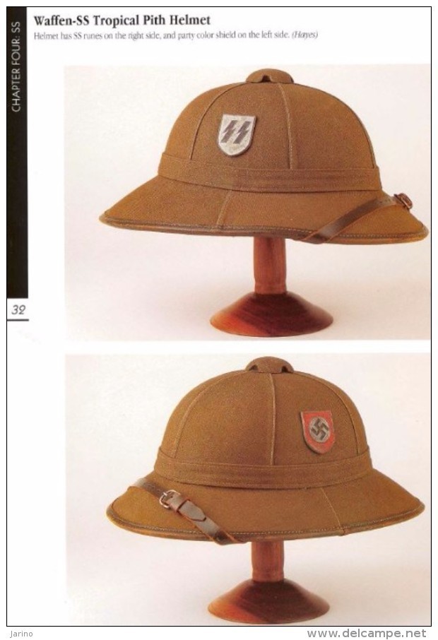 German Headgear In World War II. Auf CD, Volume 2, SS NSDAP Police Civilian Misc A Photo Study Of Hats Helmets,140Seiten - Deutschland