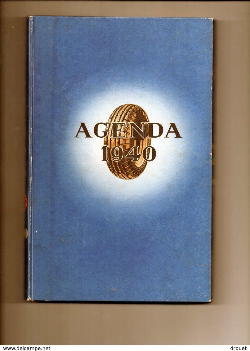 AGENDA DUNLOP 1940 - Grand Format : 1941-60