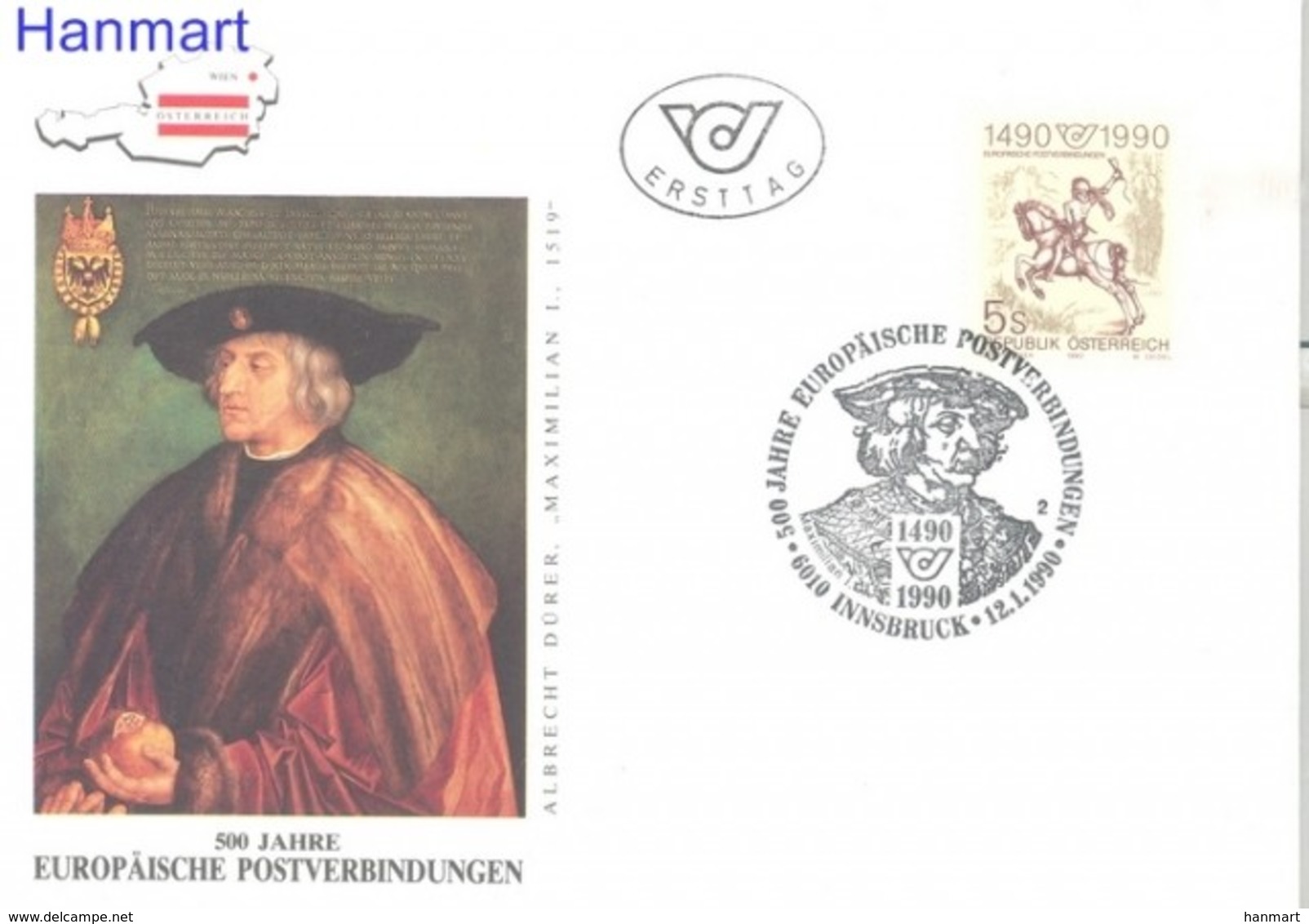 Austria 1990 Mi 1978 FDC ( FDC ZE1 AST1978 ) - Autres & Non Classés