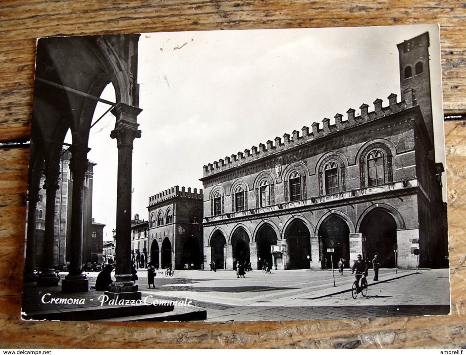 (FG.L53) CREMONA - PALAZZO COMUNALE Animata (municipale, Del Comune, Municipio) - Cremona