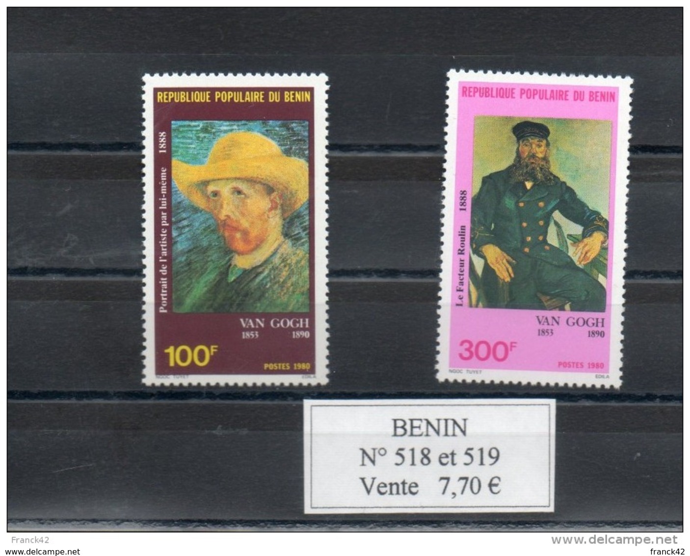 Benin. Van Gogh. - Bénin – Dahomey (1960-...)