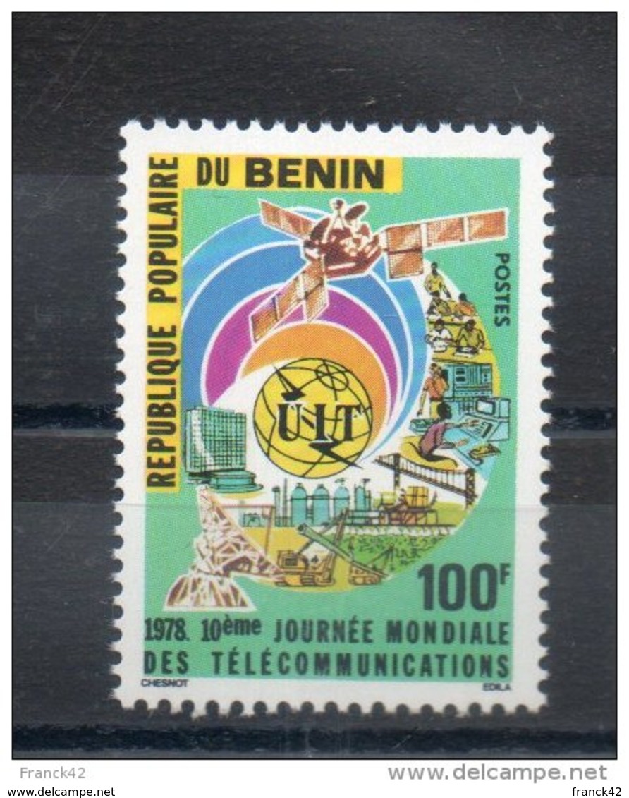 Benin. 10e Journée Mondiale Des Telecommunications. 1978 - Bénin – Dahomey (1960-...)