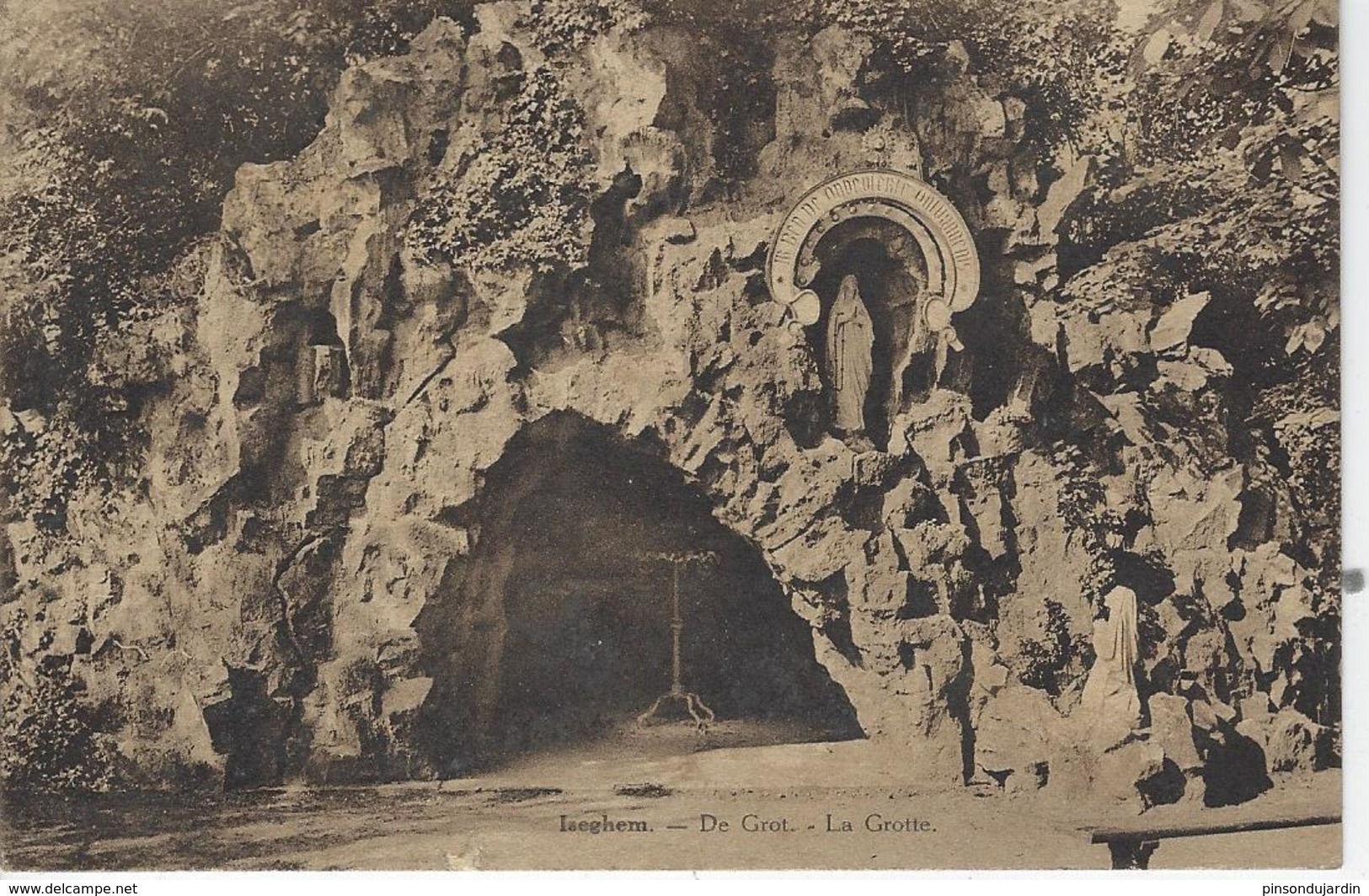 Izegem - Iseghem - De Grot - La Grotte (uitg. Clovis-Nonkel ) - Izegem