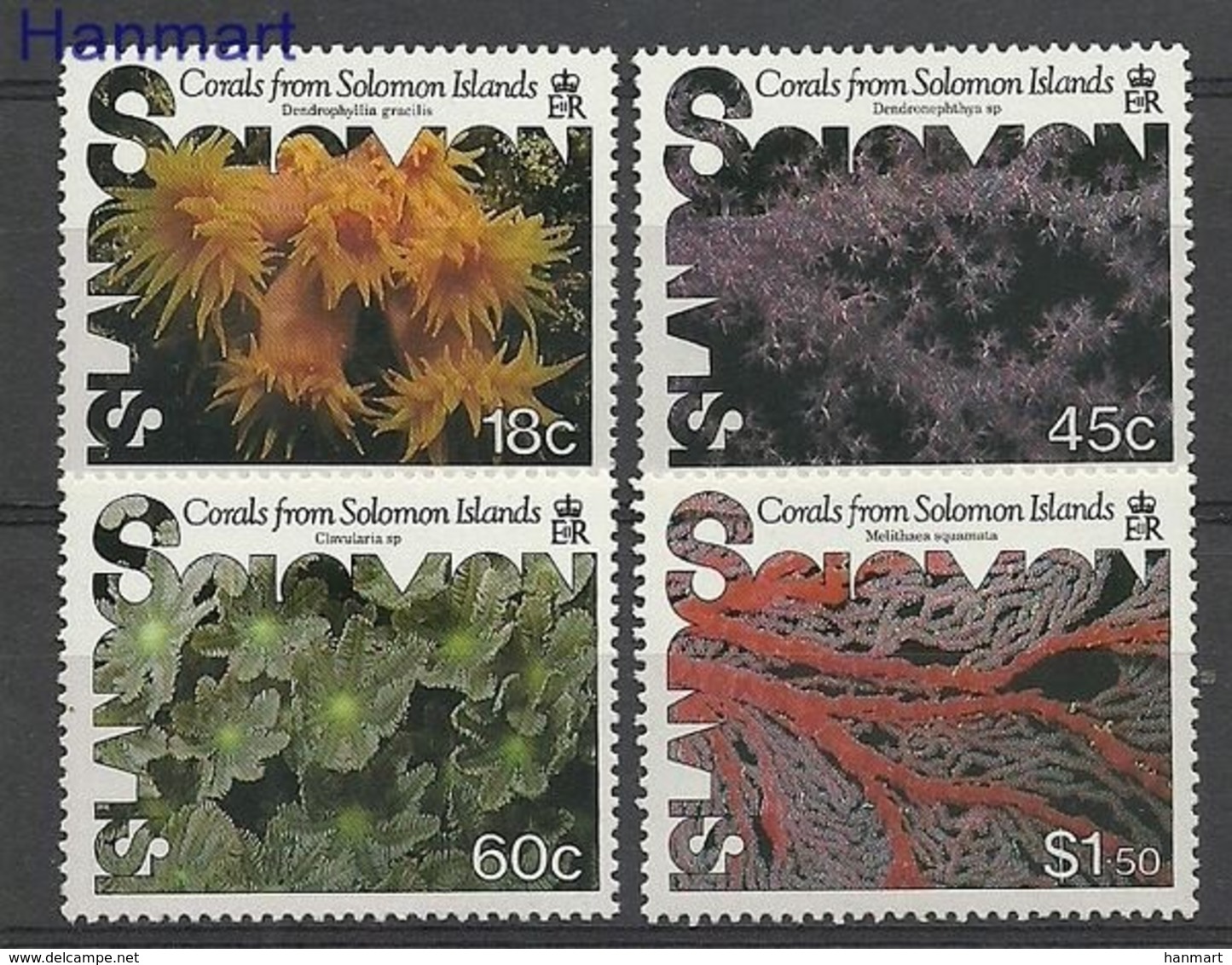 Solomon Islands 1987 Mi 633-636 MNH ( ZS7 SLI633-636 ) - Solomon Islands (1978-...)