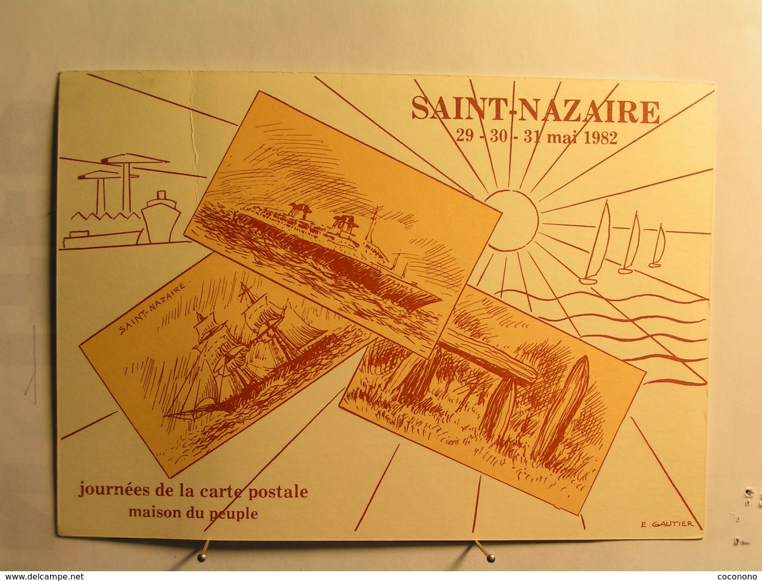 Bourses & Salons De Collections - St Nazaire - Mai 1982 - Sammlerbörsen & Sammlerausstellungen