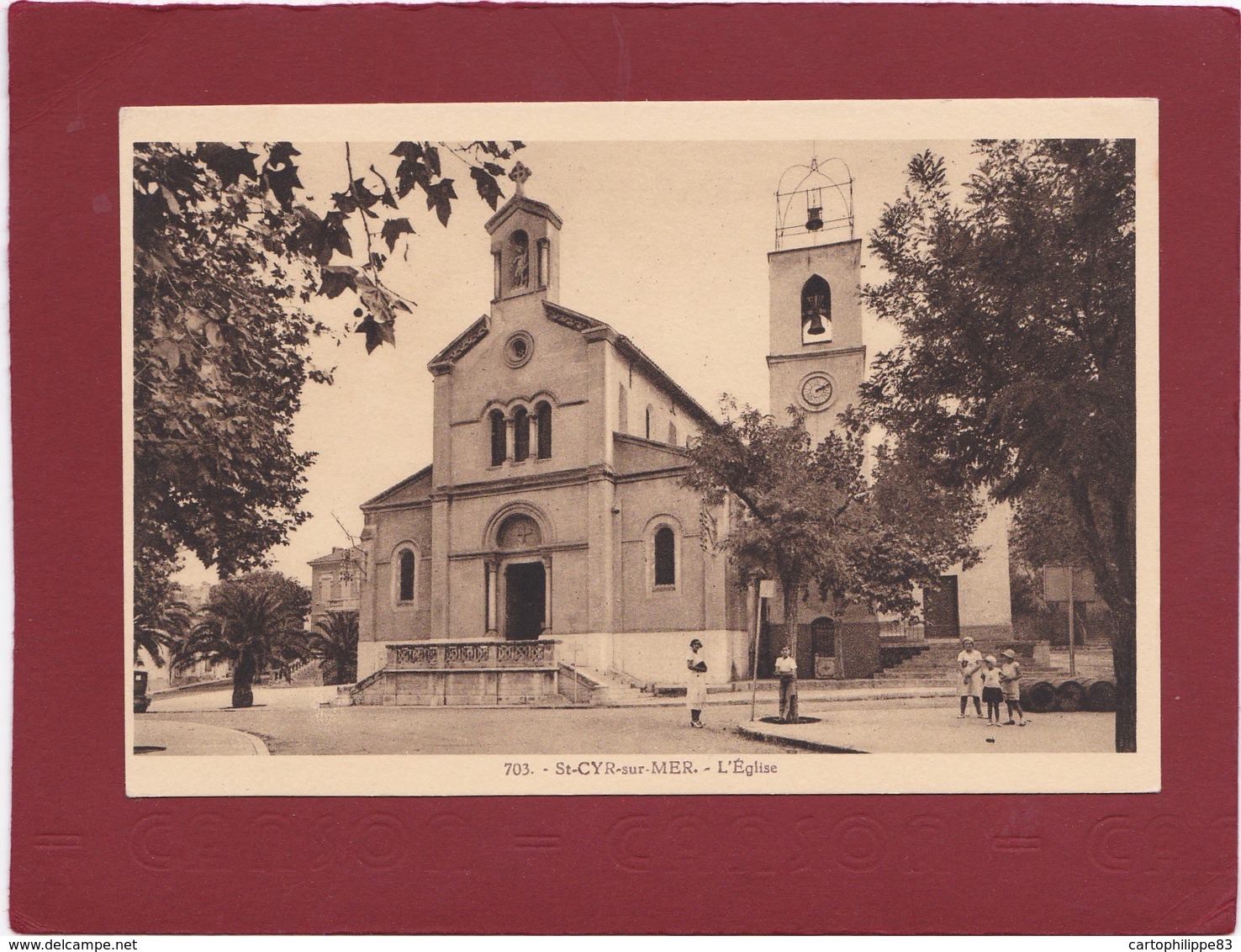 VAR 83 SAINT CYR SUR MER  L'EGLISE - Saint-Cyr-sur-Mer