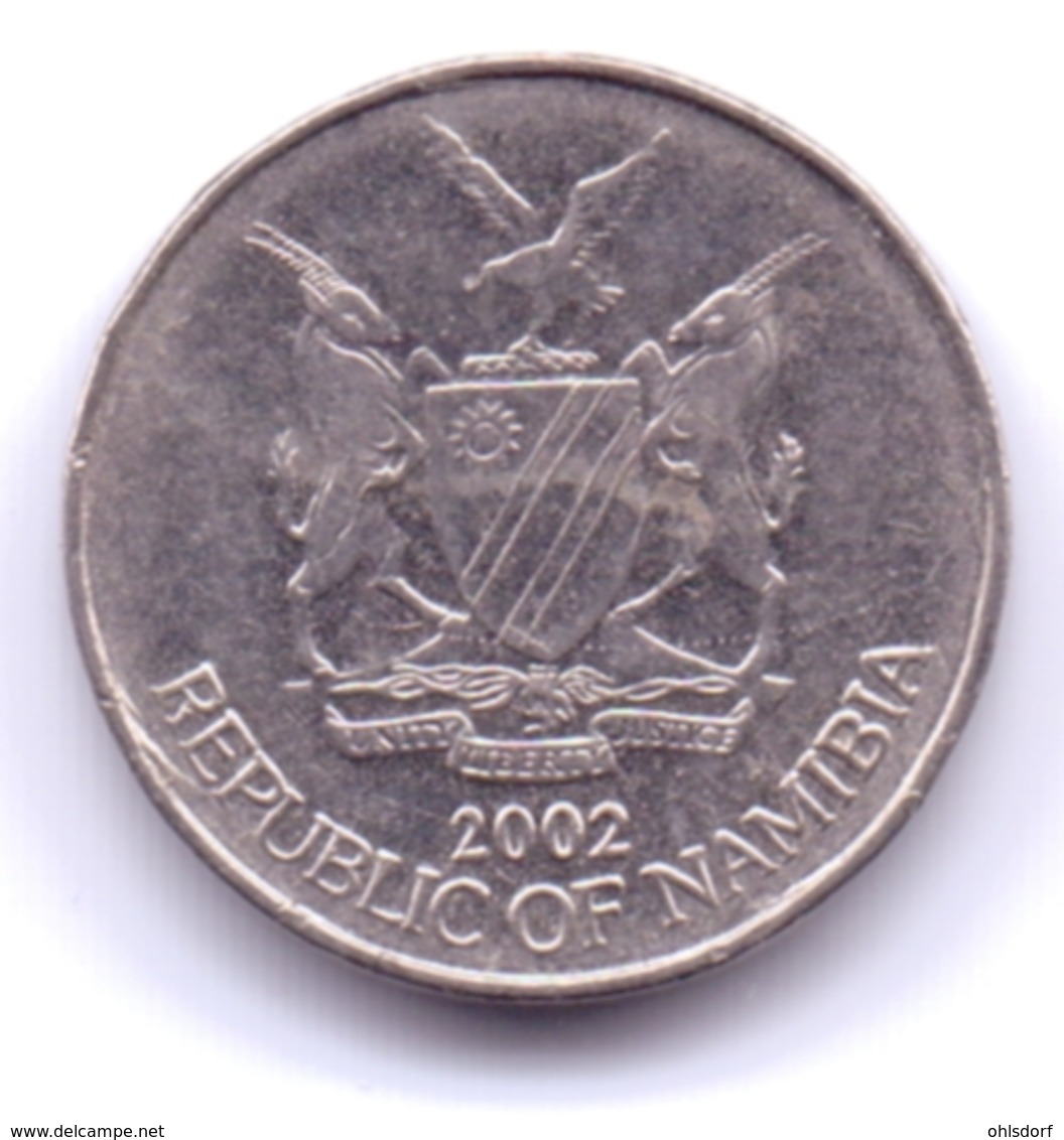 NAMIBIA 2002: 5 Cents, KM 1 - Namibia