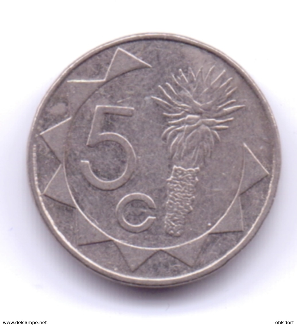 NAMIBIA 1993: 5 Cents, KM 1 - Namibia