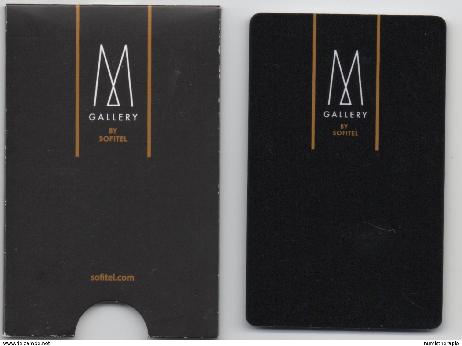 Carte Clé Avec Pochette : M Gallery By Sofitel : France - Cartes D'hotel