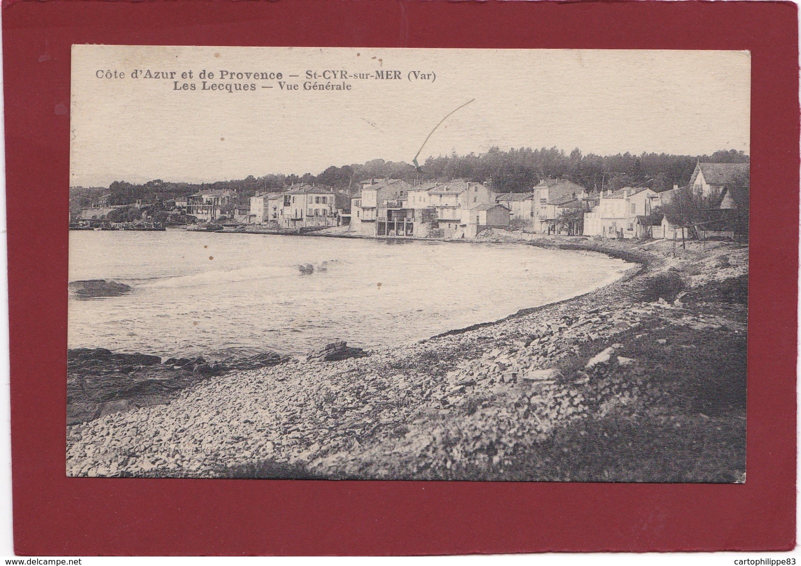 VAR 83 SAINT CYR SUR MER  LES LEQUES VUE GENERALE - Saint-Cyr-sur-Mer