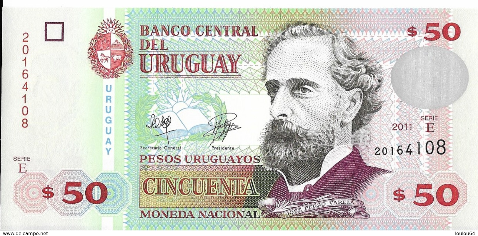 Uruguay - 50 Pesos 2011 - Série E - N° 20164108 - Neuf - Non Circulé - - Uruguay