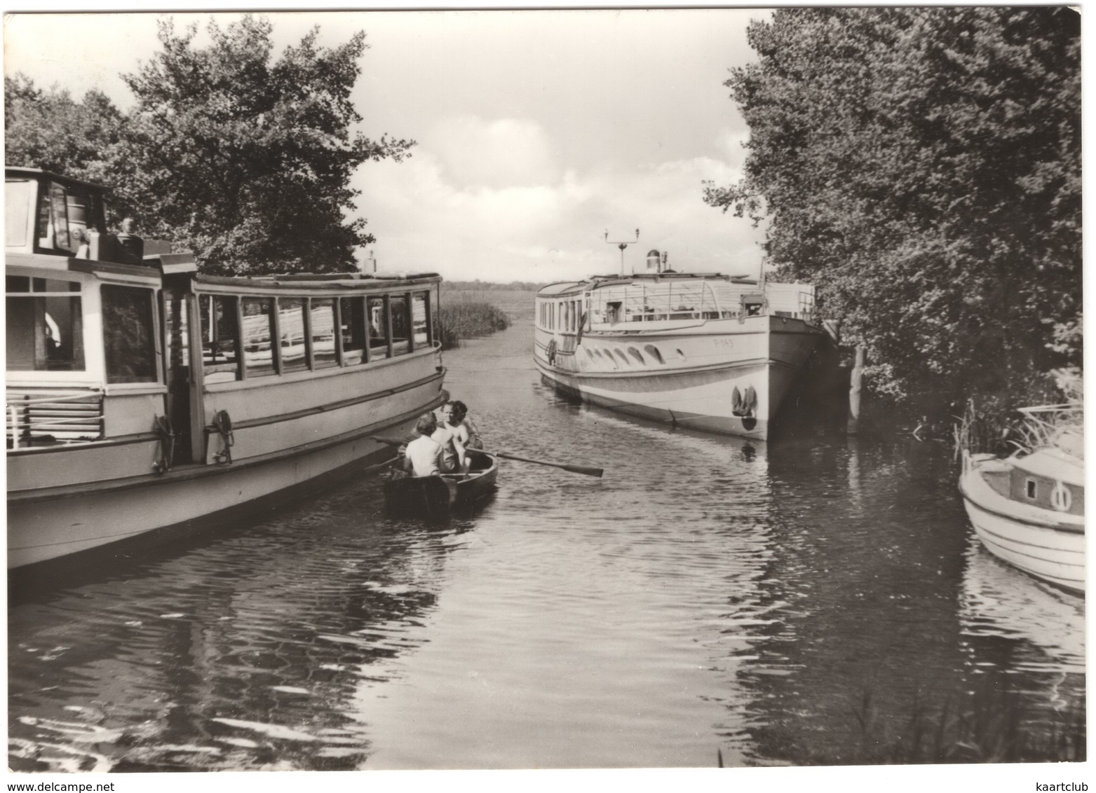 Kolberg (Kr. Königs Wusterhausen) - Hafen - Boote/Schiffe - (DDR) - Wusterhausen