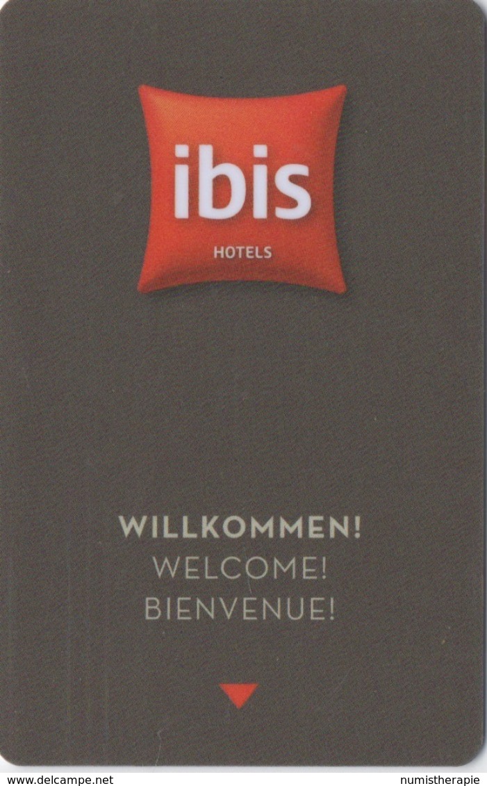 Carte Clé Hôtel : Ibis (3 Langues DE GB FR) - Cartes D'hotel