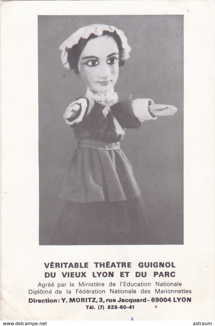 Cpa -spect-theatre-guignol-pas Sur Delc.-marionnette - Théâtre