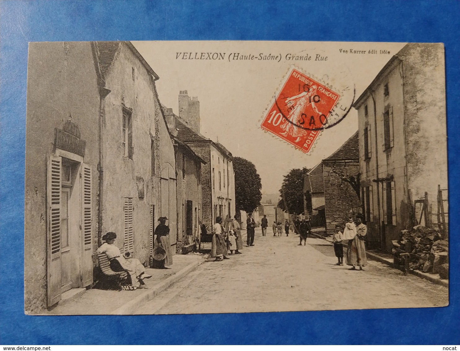 Vellexon Grande Rue Haute Saône Franche Comté - Altri & Non Classificati